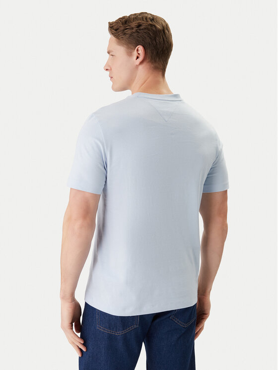 Tommy Hilfiger Tommy Hilfiger Camiseta MW0MW39995 Celeste Regular Fit