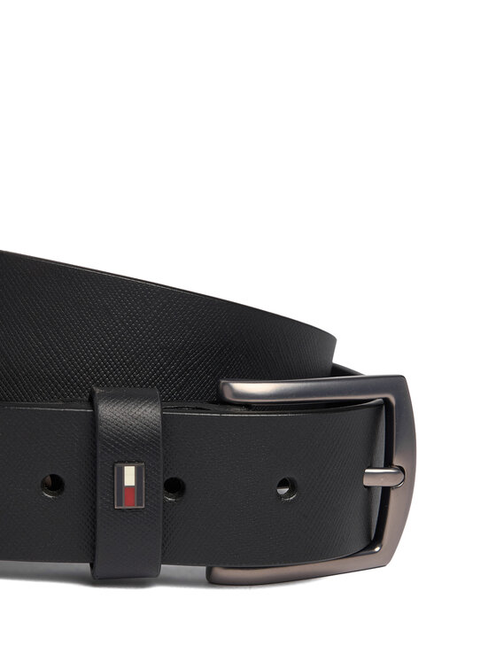 Tommy Hilfiger Мъжки колан Tommy Hilfiger Denton Adj 3.5 AM0AM14066 Черен
