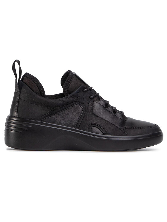 ECCO Sneakersy ECCO Soft 7 Wedge W 47092351052 Czarny