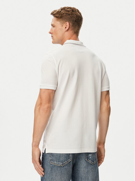Beverly Hills Polo Club Beverly Hills Polo Club Поло P-SS26M-P450111 Білий Regular Fit