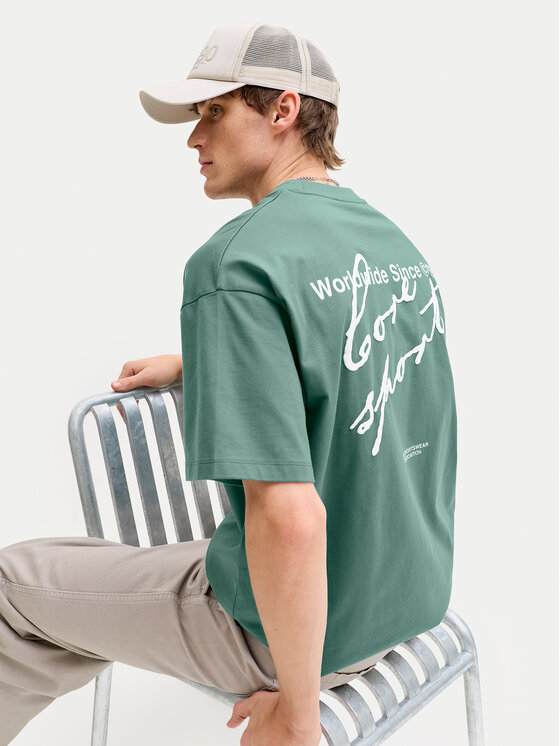Jack & Jones Jack & Jones Camiseta Dust 12292982 Turquesa Loose Leg