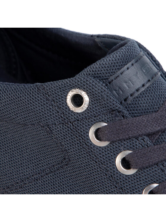 Tommy Hilfiger Zapatillas de tenis Tommy Hilfiger Seasonal Textile Sneaker FM0FM02687 Azul marino