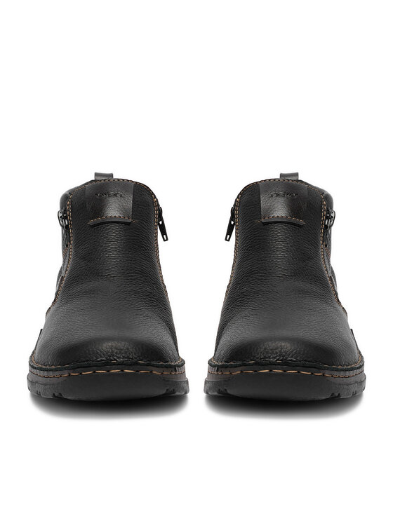 Rieker Polokozačky Rieker 05398-00 Černá