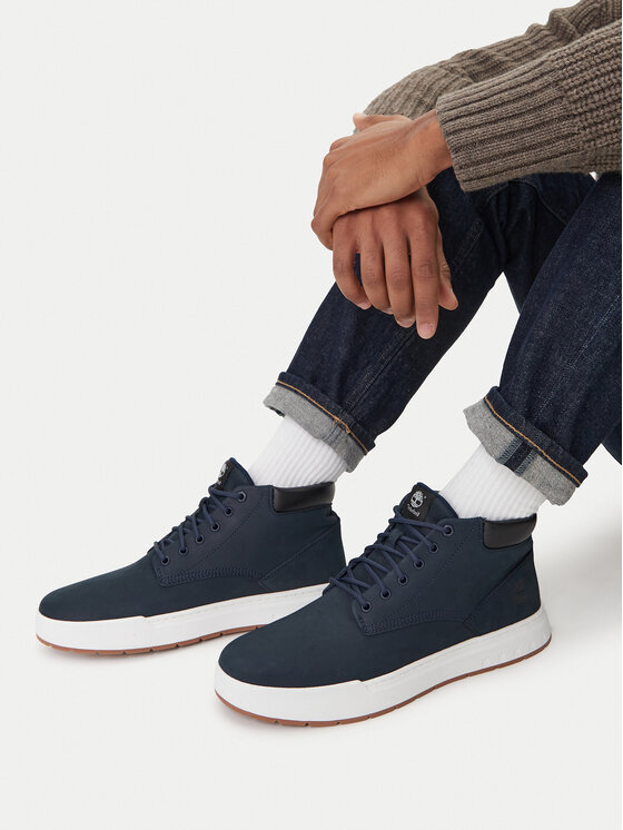 Timberland Черевики Timberland Maple Grove Lthr Chk TB0A28940191 Cиній