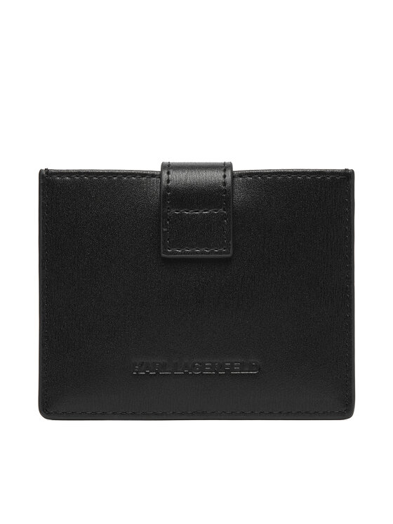 KARL LAGERFELD Puzdro na kreditné karty KARL LAGERFELD B1W32025 Čierna