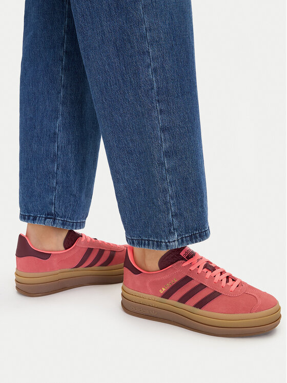 adidas Сникърси adidas Gazelle Bold KI7213 Оранжев