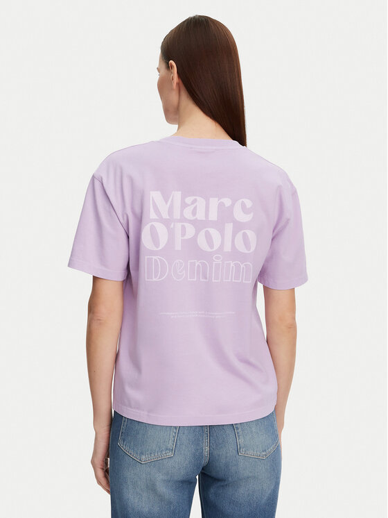Marc O'Polo Denim Marc O'Polo Denim Футболка 500 0005 950 Фіолетовий Relaxed Fit