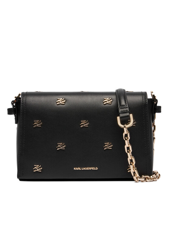 KARL LAGERFELD Kabelka KARL LAGERFELD A4W30110 Čierna