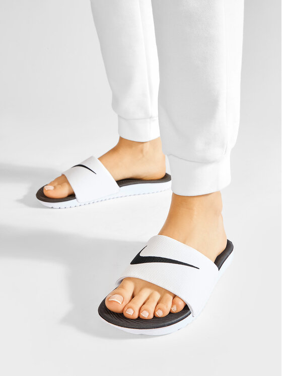Nike Iešļūcenes Nike Kawa Slide (GS/PS) 819352 100 Balts
