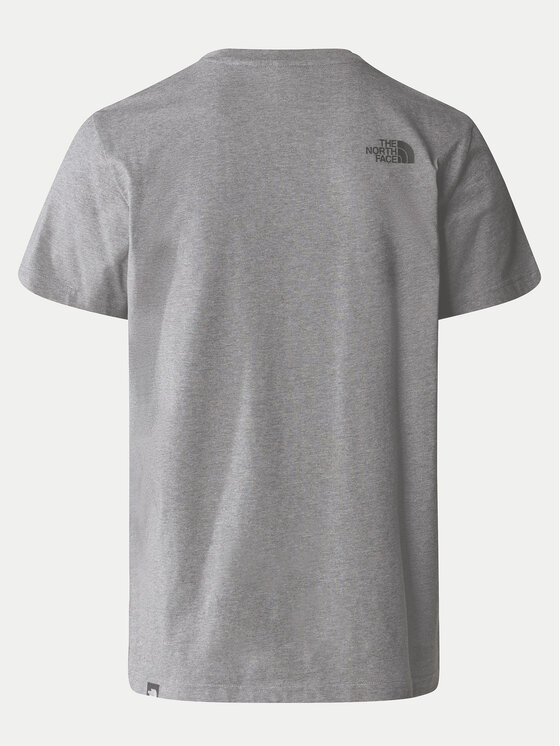 The North Face The North Face Póló Simple Dome NF0A87NG Szürke Regular Fit
