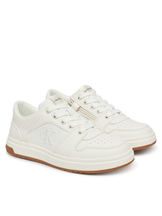 Calvin Klein Jeans Αθλητικά Calvin Klein Jeans Low Cut Lace-Up Sneaker V3X9-82093-1697 Λευκό