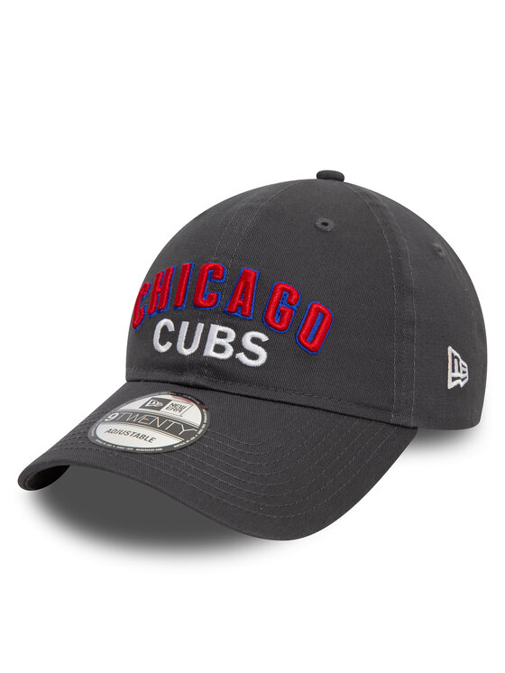 New Era Kšiltovka New Era Mlb Wordmark 920 Cubs 60503517 Šedá
