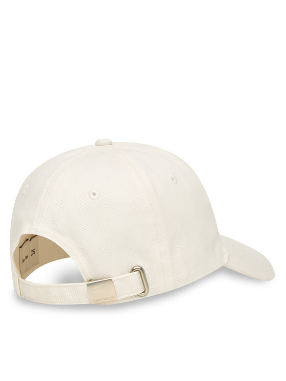 Calvin Klein Cappellino Calvin Klein Monogram Shine Embroidery Cap LV04F5044G Bianco