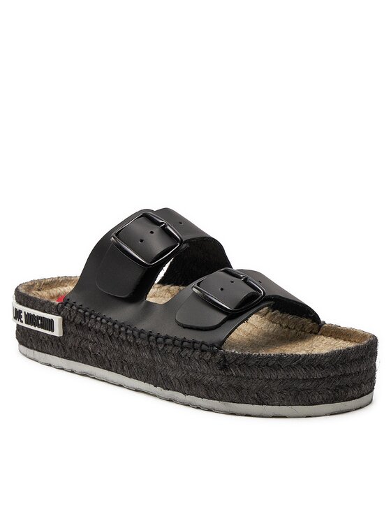 LOVE MOSCHINO Еспадрильї LOVE MOSCHINO JA28233G0IIAX000 Чорний