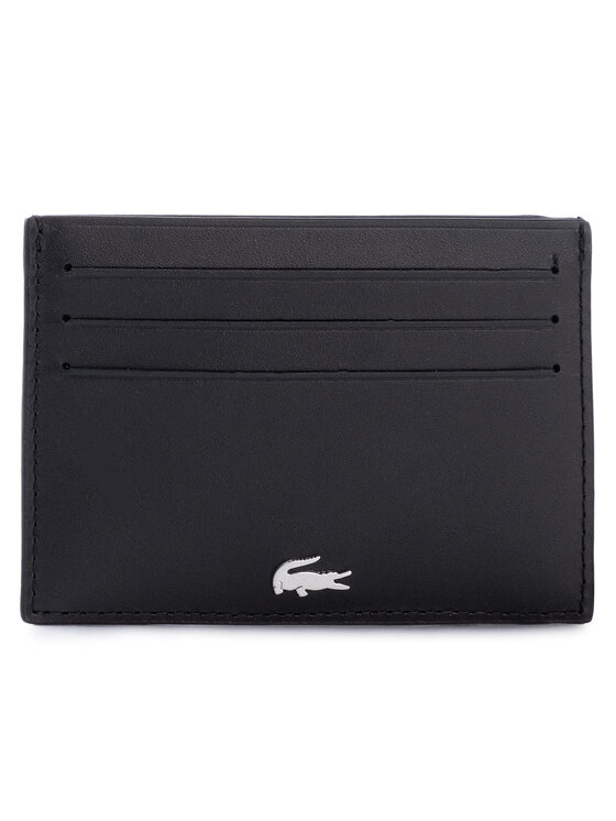 Lacoste Sada peněženka a pouzdro na karty Lacoste M Billfold Coin Box NH2505FG Černá