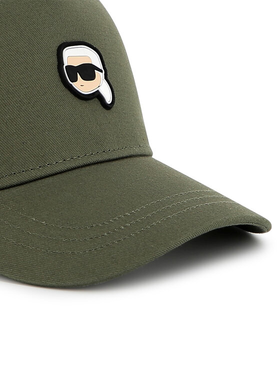 KARL LAGERFELD Καπέλο Jockey KARL LAGERFELD Z30398 Χακί