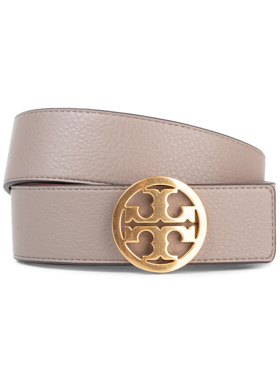 Tory Burch Ženski pas Tory Burch 1.5" Reversible Logo Belt 54106 Rdeča