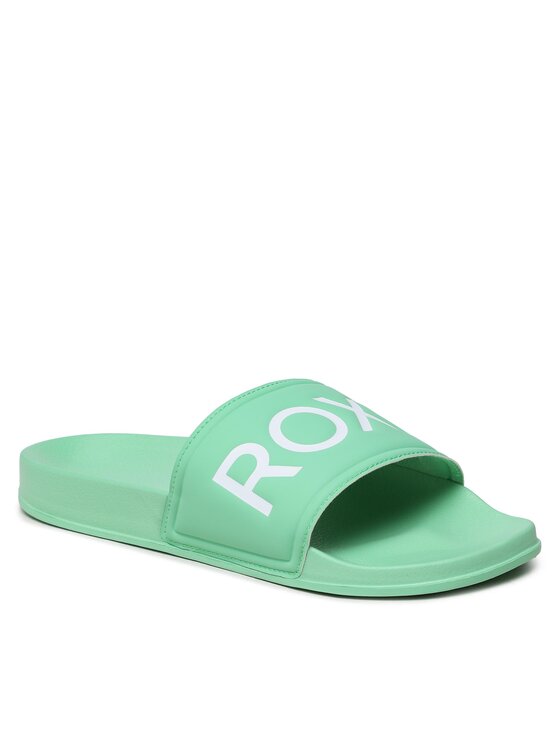 Roxy Шльопанці Roxy ARJL100679 Зелений