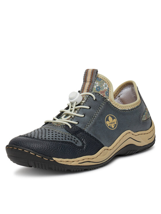 Rieker Sneakers Rieker L0538-14 Bleumarin