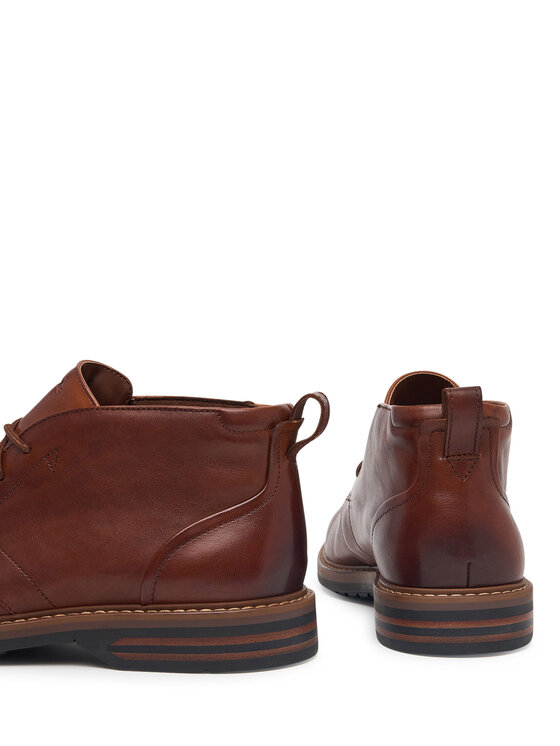 Clarks Μποτίνια Clarks Aldwin 2 Chukka 26320116 Καφέ