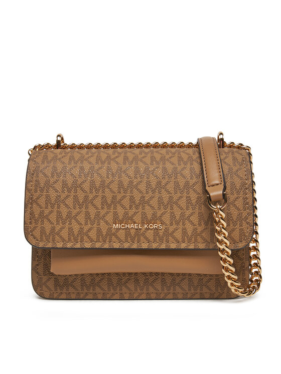 Geantă MICHAEL Michael Kors Claire 32R5GC7C1V Maro | Epantofi.ro