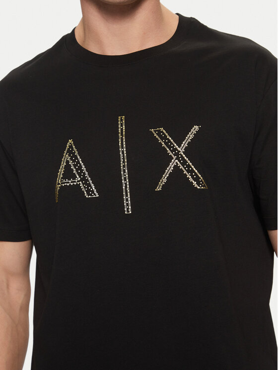 Armani Exchange Armani Exchange Футболка XM000325 AF10364 UC001 Чорний Regular Fit