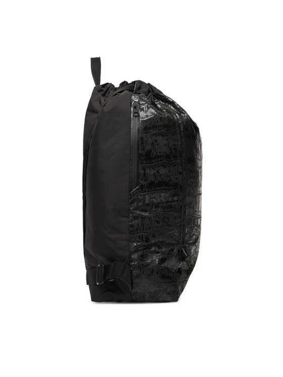 adidas by Stella McCartney Σακίδιο πλάτης πουγκί adidas by Stella McCartney Gymsack Croc AOP Shine JY4205 Μαύρο
