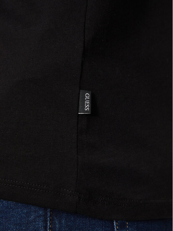 Guess Jeans Guess Jeans Футболка M4YI55 K8HM0 Чорний Slim Fit
