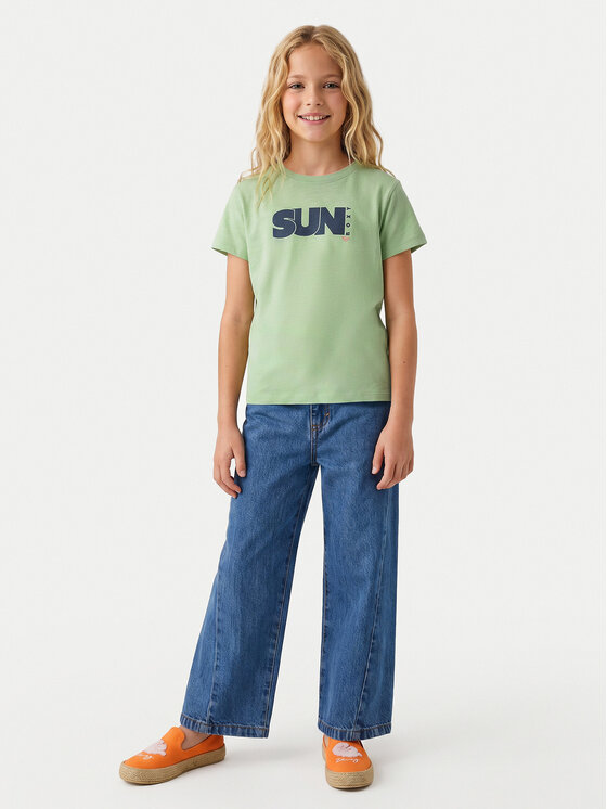 Roxy Roxy Camiseta Orchid Art ERGZT04142 Verde Regular Fit