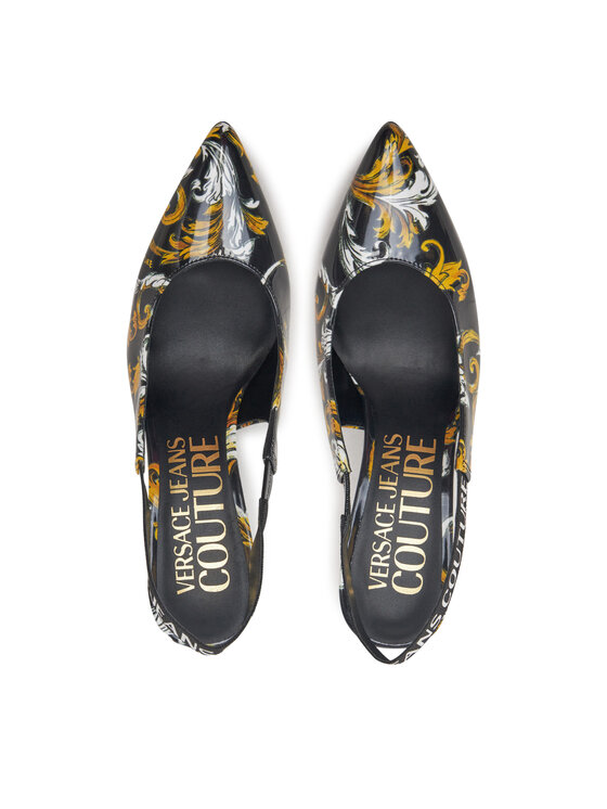 Versace Jeans Couture Lodičky Versace Jeans Couture 78VA3S52 Černá