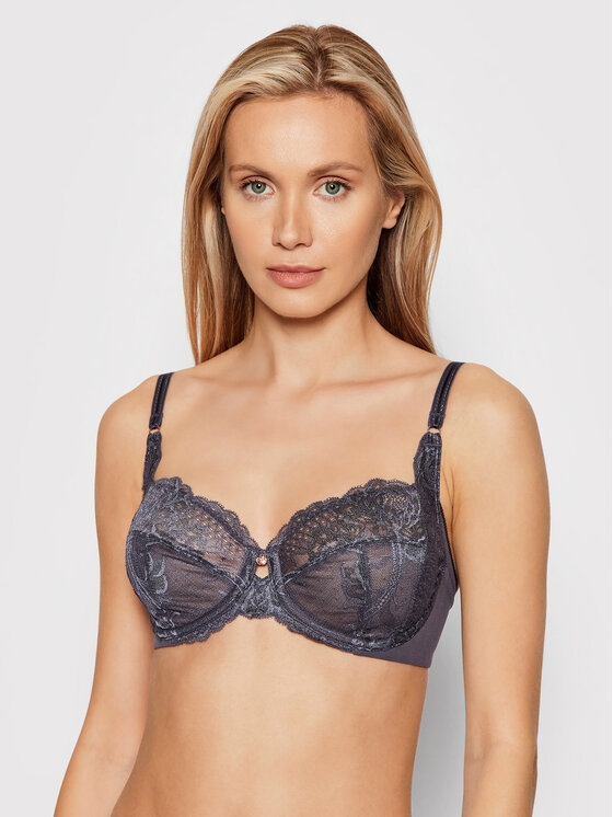 Triumph Triumph Σουτιέν με μπανέλα Wild Peony Florale 10209608 Γκρι