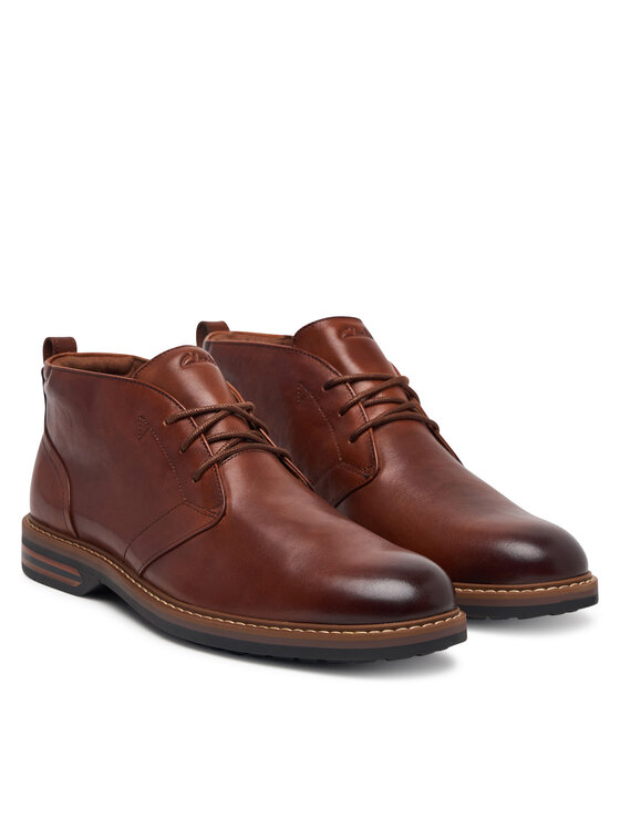Clarks Черевики Clarks Aldwin 2 Chukka 26320116 Коричневий