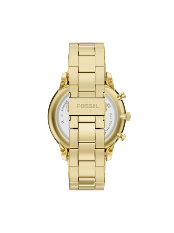 Fossil Годинник Fossil Neutra FS6164 Золотий