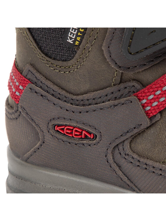Keen Trekkingi Keen Redwood Mid Wp 1023881 Zielony