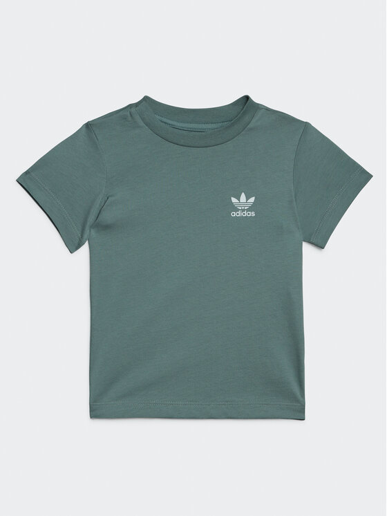 adidas adidas Футболка adicolor IC9105 Зелений Regular Fit