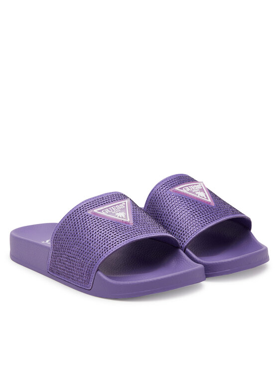 Guess Шльопанці Guess E4GZ25 BB00F Фіолетовий