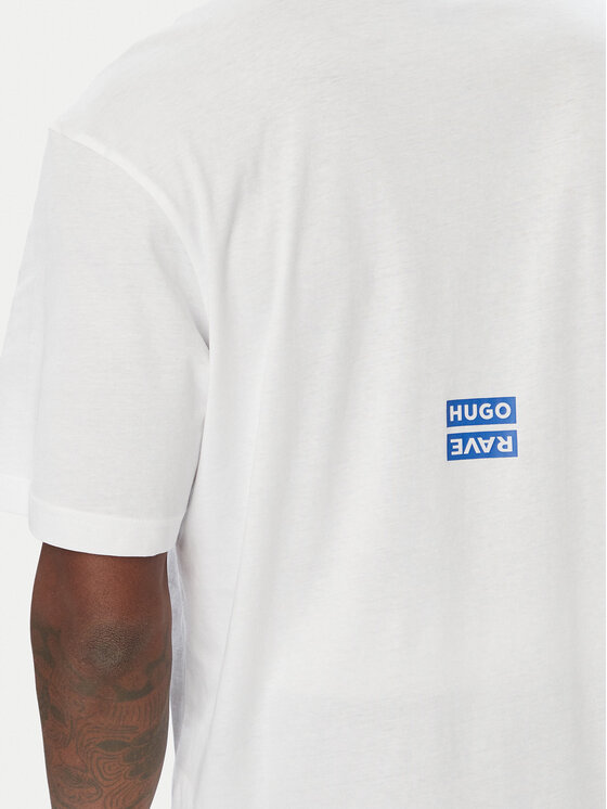HUGO HUGO Camiseta 50570041 Blanco Regular Fit