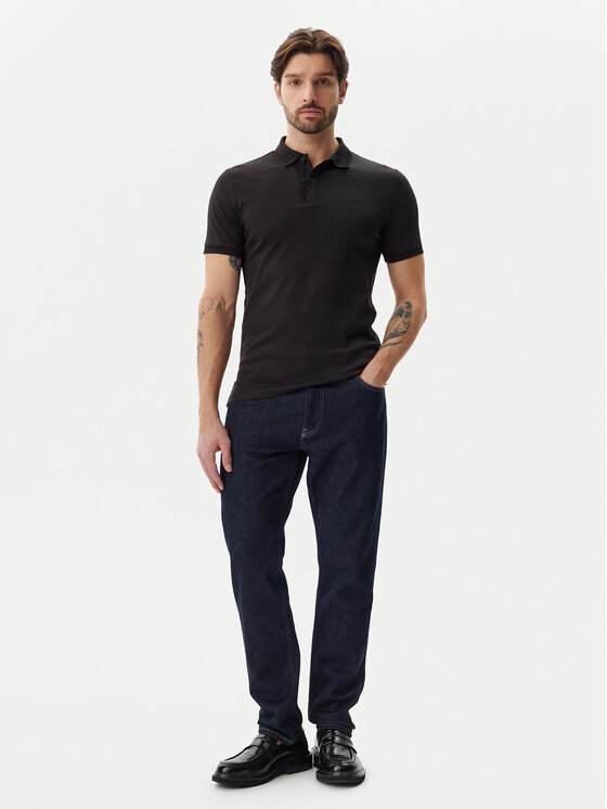 Calvin Klein Calvin Klein Polo majica K10K114135 Črna Regular Fit