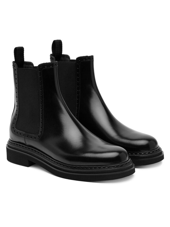 Dolce&Gabbana Bokacsizma Dolce&Gabbana CT1049 A1203 Fekete