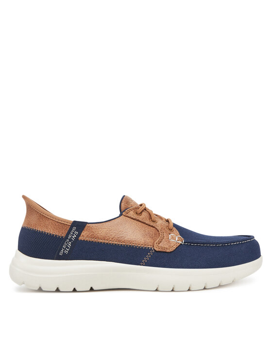 Skechers Мокасини Skechers On-The-Go Flex-Palmilla 136536/NVY Cиній