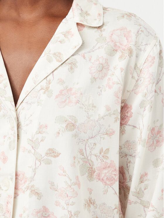LAUREN RALPH LAUREN LAUREN RALPH LAUREN Pigiama ILN92535 Crema Regular Fit
