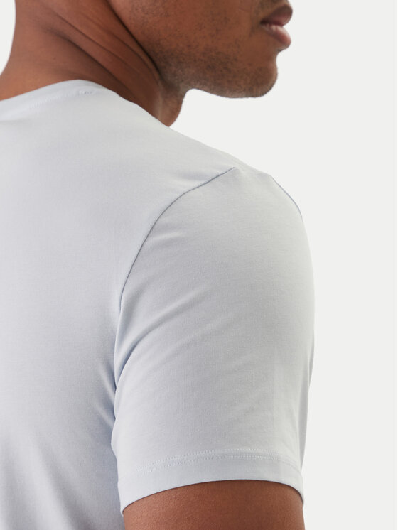 Calvin Klein Calvin Klein Camiseta LV04LC240G Celeste Slim Fit
