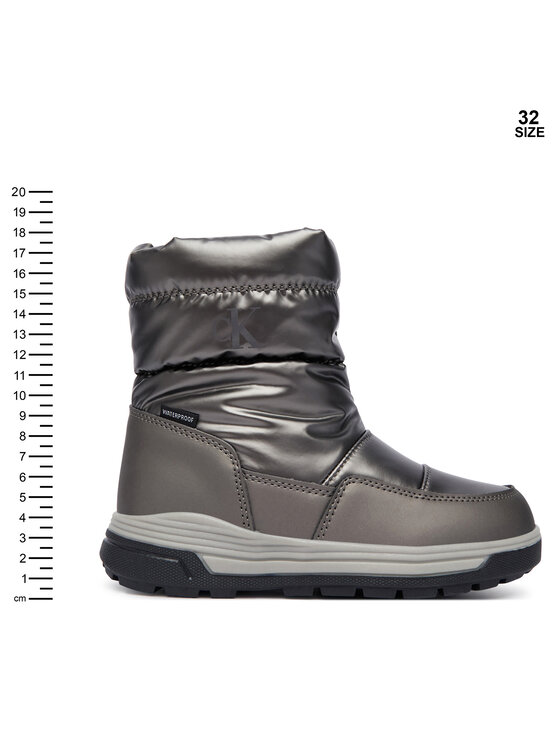 Calvin Klein Śniegowce Calvin Klein Mavi V3AD-83435-1474 M Szary