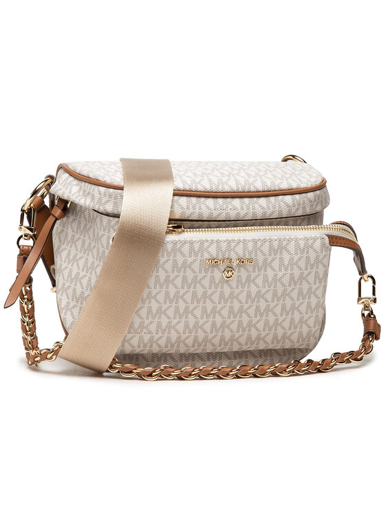 MICHAEL Michael Kors Torbica za okrog pasu﻿ MICHAEL Michael Kors Slater 30T0G04M6B Bež