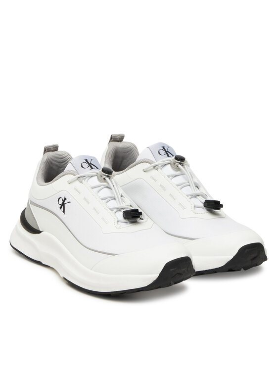 Calvin Klein Sneakersy Calvin Klein Low Cut Lace-Up Sneaker V3X9-83171-1844 D Biela