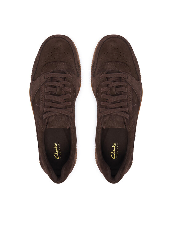 Clarks Снікерcи Clarks Sharpham Lace 26327296 Коричневий