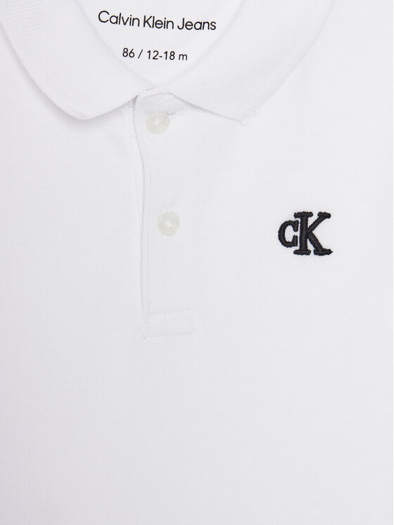 Calvin Klein Jeans Calvin Klein Jeans Polo Summer IN0IN00170 Blanco Regular Fit