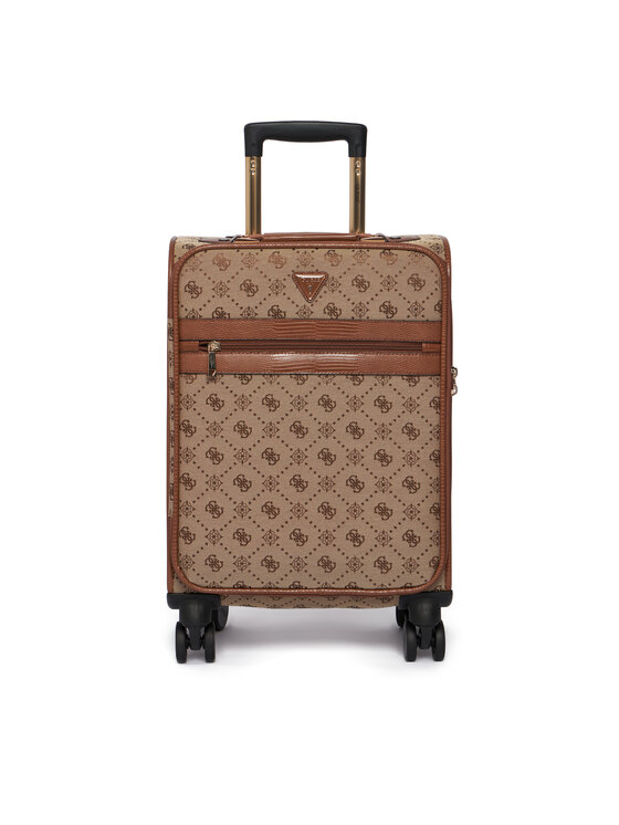 Guess Kovček za kabino Guess Melinda Logo TWLP99 02983 Bež