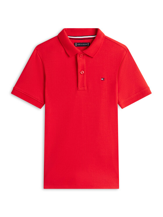 Tommy Hilfiger Tommy Hilfiger Polo Essential KB0KB10007 Rojo Regular Fit