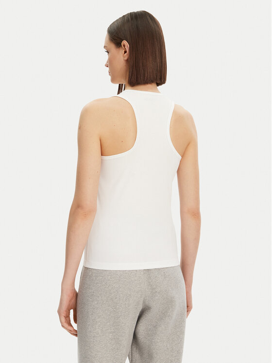 Lacoste Lacoste Топ TF4874 Білий Slim Fit